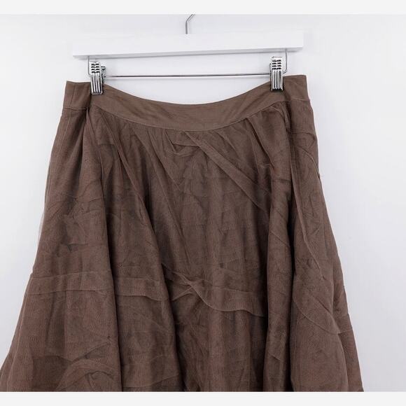 Lilith Paris Tulle Skirt Medium Brown Layered Midi Tutu Halloween Fairy - Picture 4 of 16